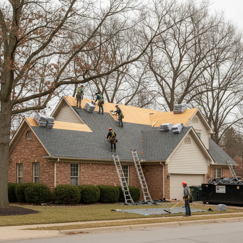 Complete Roof Replacement - Apex Roofing & Restoration