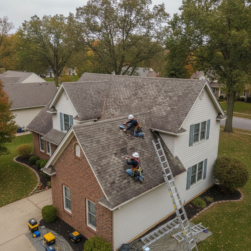 Storm & Hail Damage Inspection - Apex Roofing & Restoration
